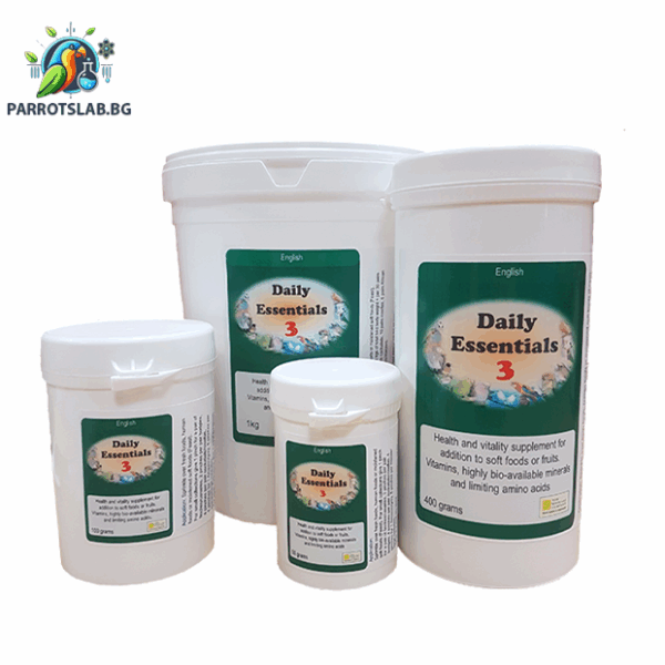 daily essentials3 – Пълноценна хранителна добавка за птици